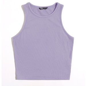 EZwear Solid Crop Tank Top